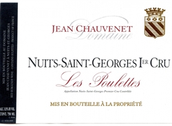 2017 Nuits-Saint-Georges 1er Cru, Les Poulettes, Domaine Jean Chauvenet